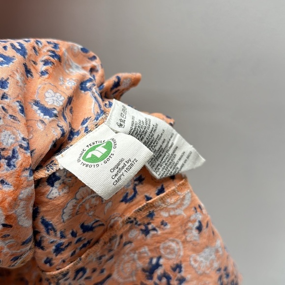 Cleobella Britt Mini Dress Sleeveless Positano Floral Flowers Tiered Pink Small - Picture 9 of 11